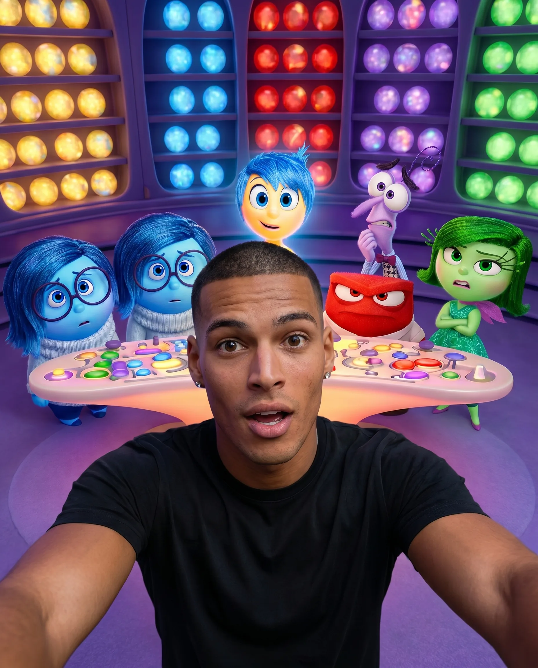 Selfie con le emozioni — Inside Out